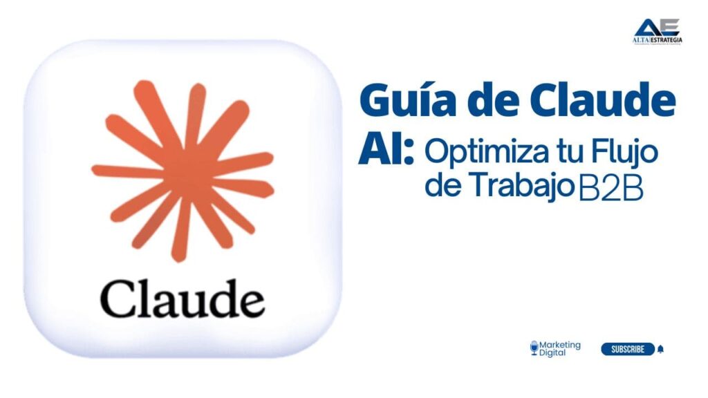 Interfaz moderna de Claude AI mostrando funciones de proyectos, artifacts y paneles interactivos para optimizar el flujo de trabajo B2B en empresas latinoamericanas.